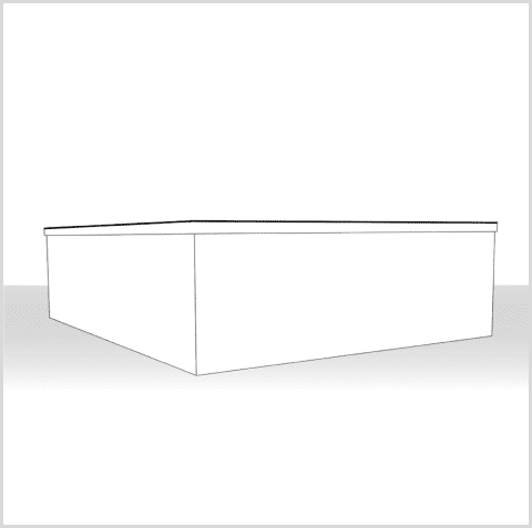 flat roof